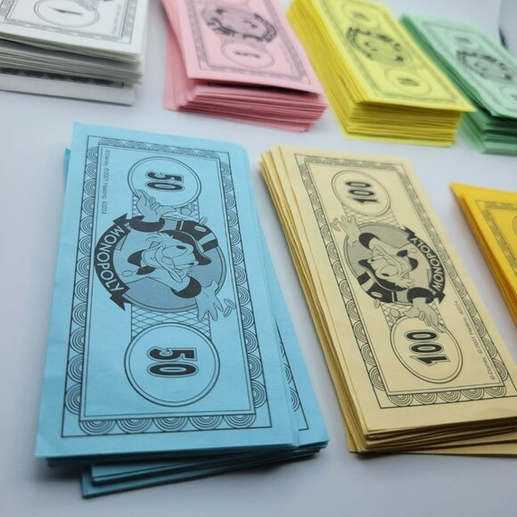 Disney Monopoly Money Replacement Set Scrooge Mcduck Board Game - Picture 3 of 8
